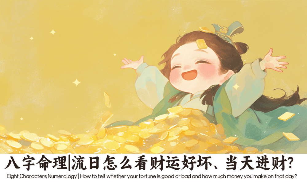 八字命理|流日怎么看财运好坏、当天进财？