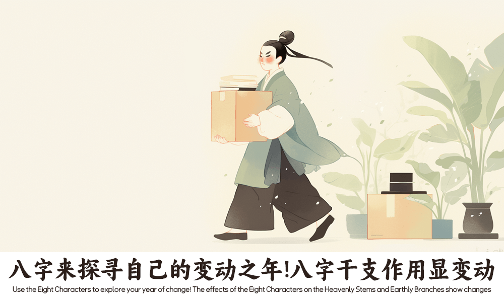 八字来探寻自己的变动之年！八字干支作用显变动