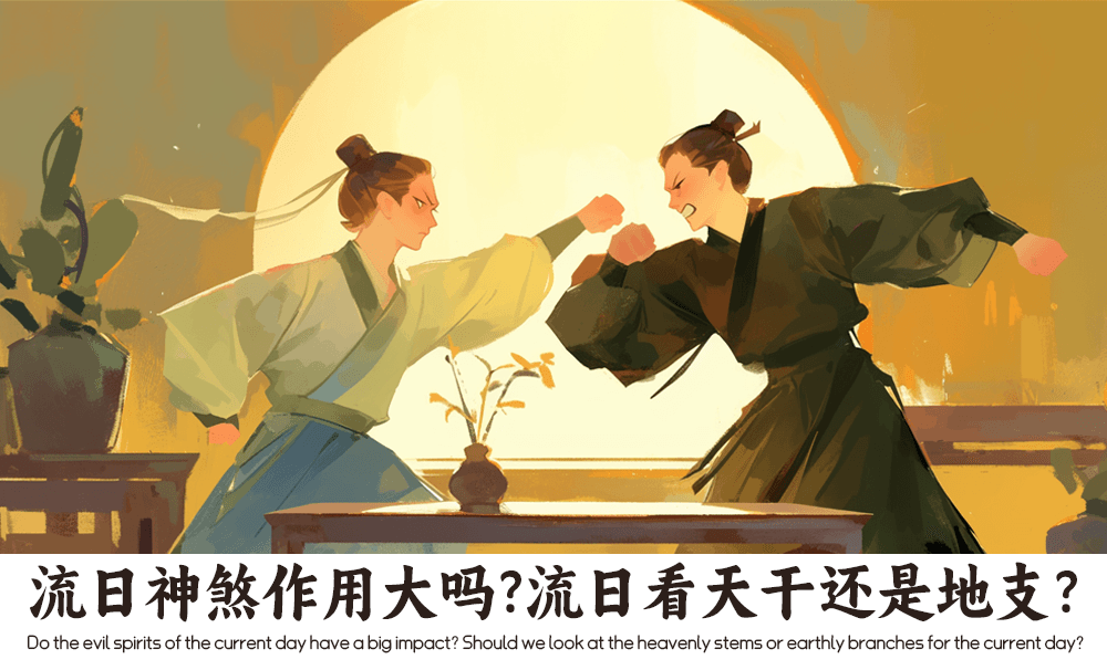 流日神煞作用大吗？流日看天干还是地支？