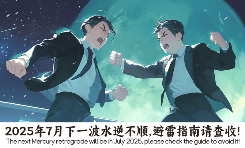 2025年7月下一波水逆不顺