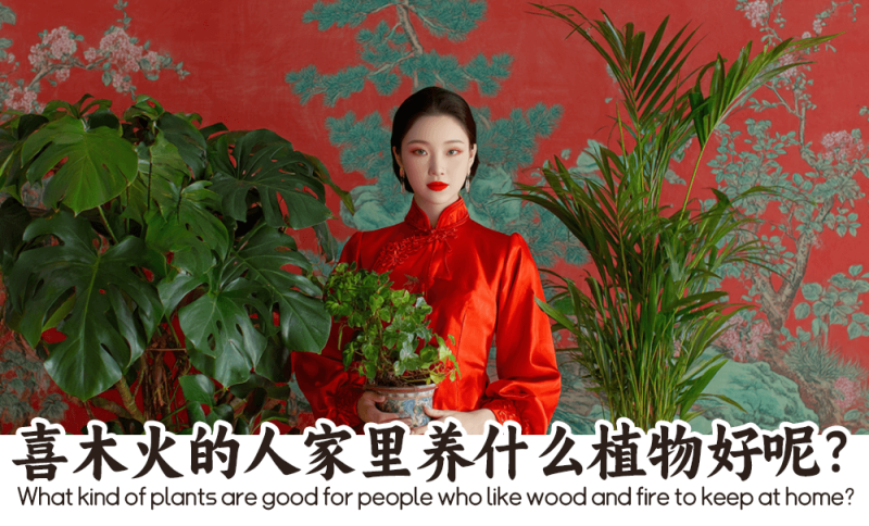 喜木火的人家里养什么植物