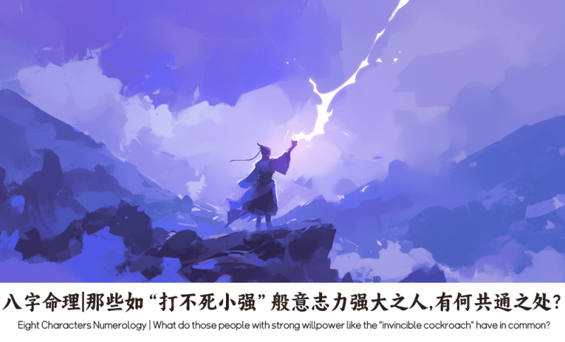 意志力强大的八字
