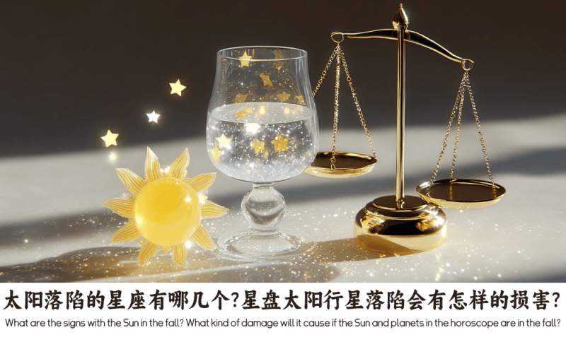 太阳落陷的星座