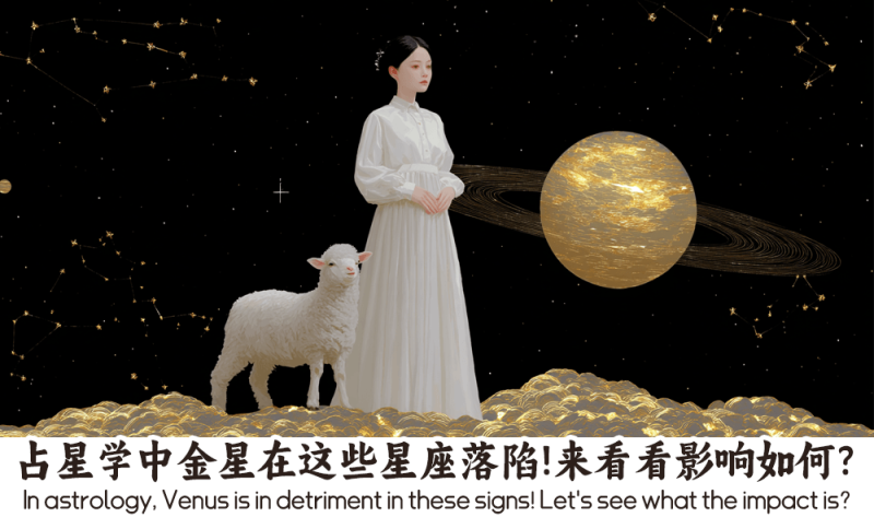 金星在这些星座落陷