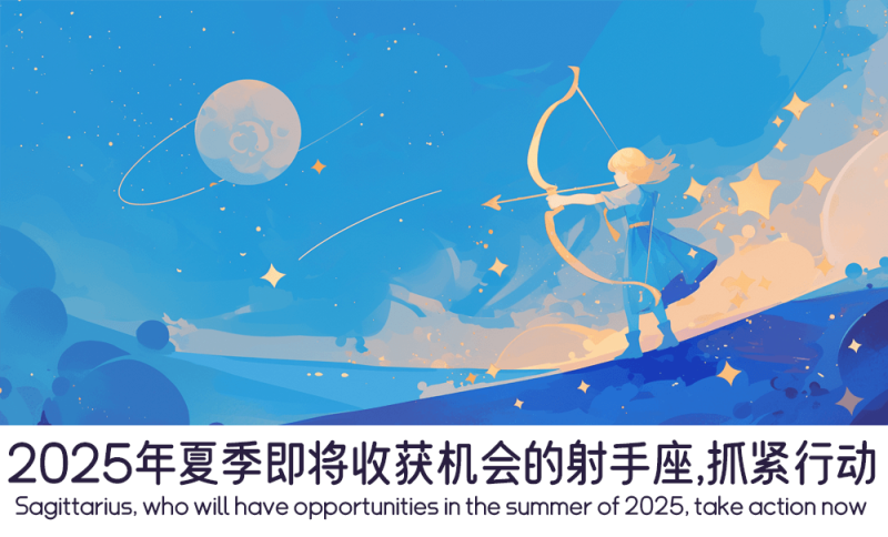 2025年夏季即将收获机会的射手座