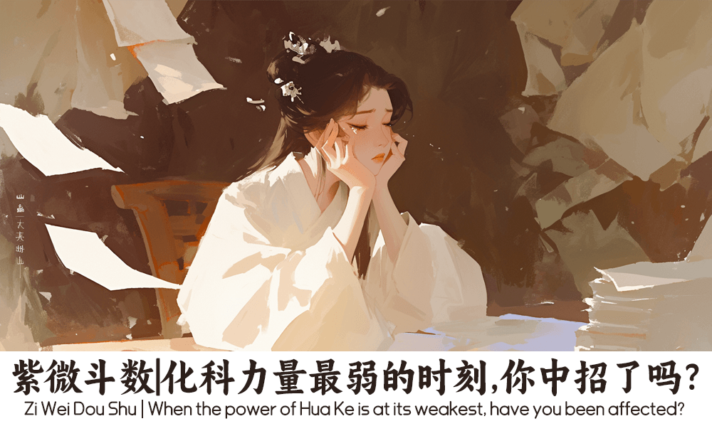 紫微斗数|化科力量最弱的时刻，你中招了吗？