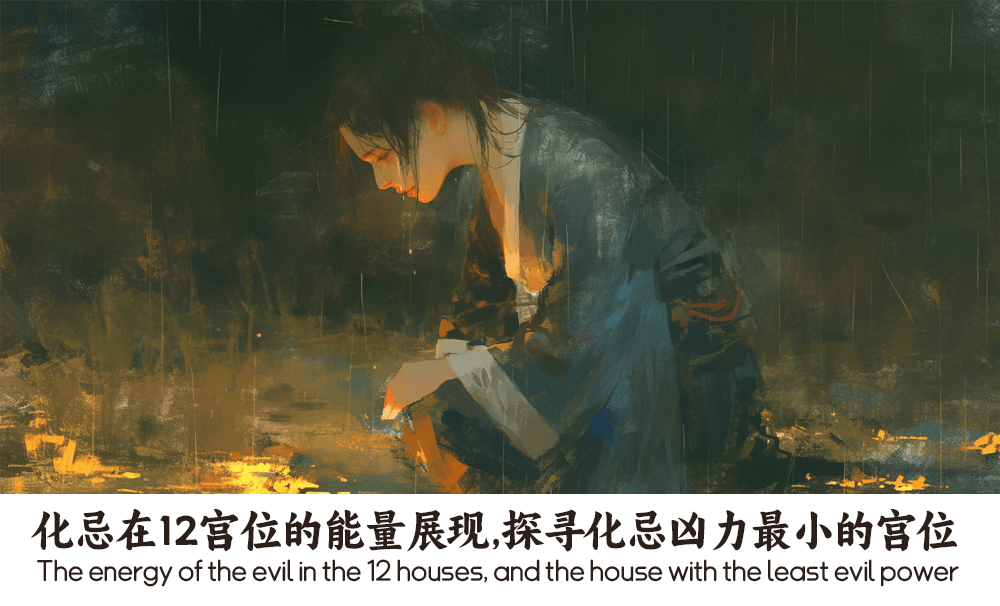 化忌在12宫位的能量展现，探寻化忌凶力最小的宫位