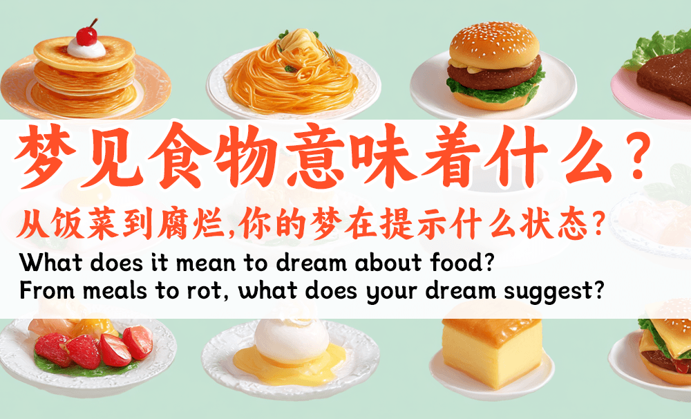 梦见食物意味着什么？从饭菜到腐烂，你的梦在提示什么状态？