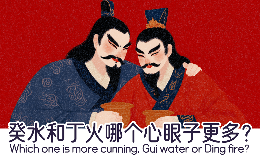 癸水和丁火哪个心眼子更多？癸水和丁火哪个心眼子更多？