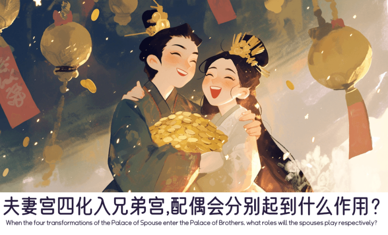 夫妻宫四化入兄弟宫时的配偶
