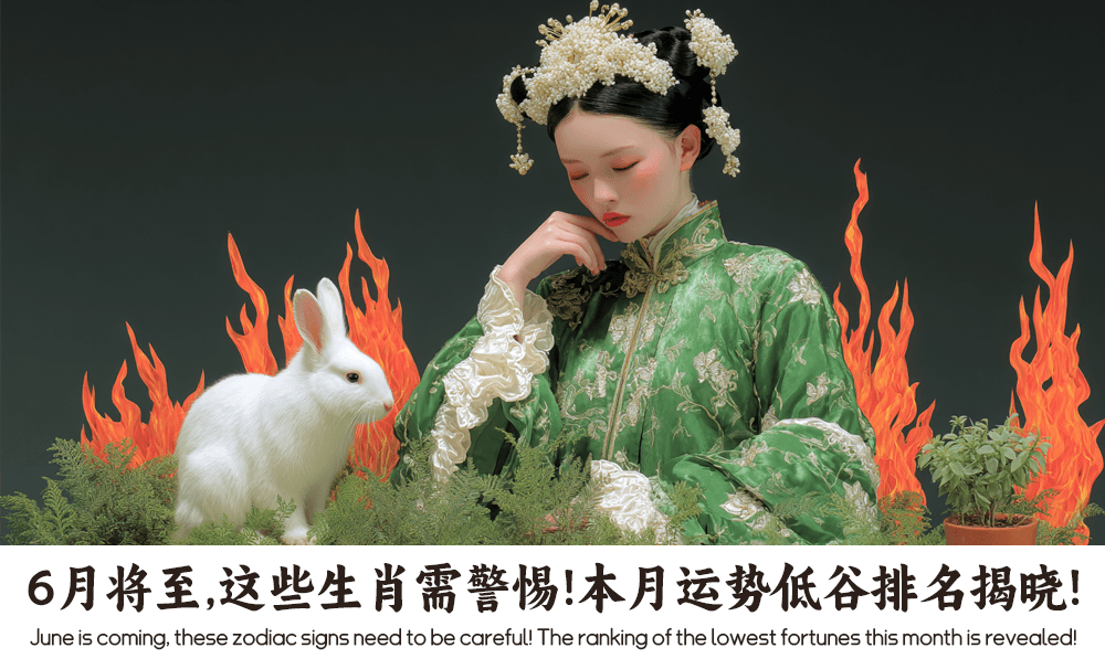 6月将至，这些生肖需警惕！本月运势低谷排名揭晓！