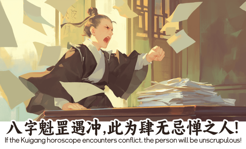 八字魁罡遇冲
