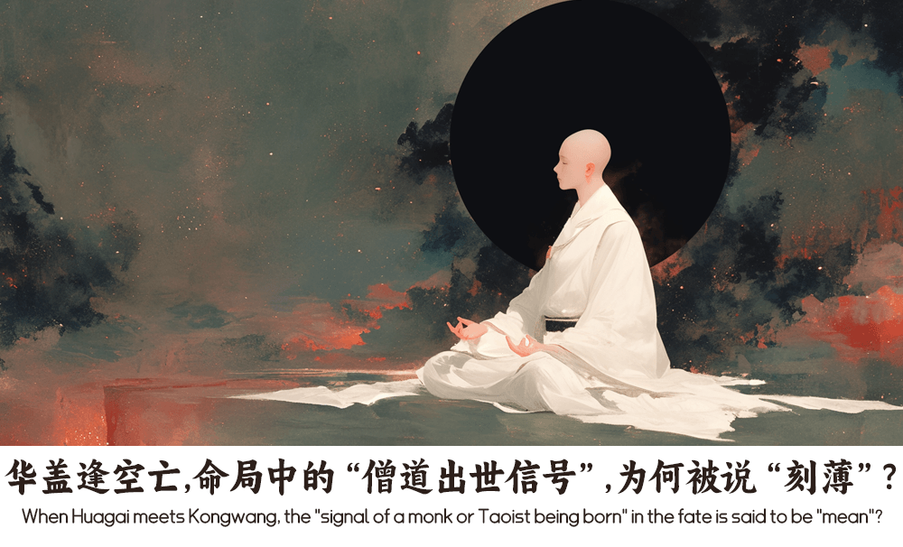 华盖逢空亡，命局中的“僧道出世信号”，为何被说“刻薄”？