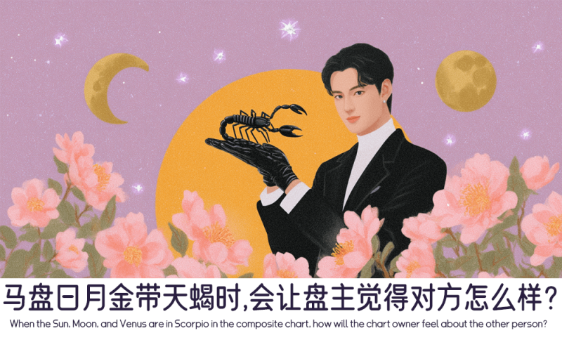马盘日月金带天蝎时的感受