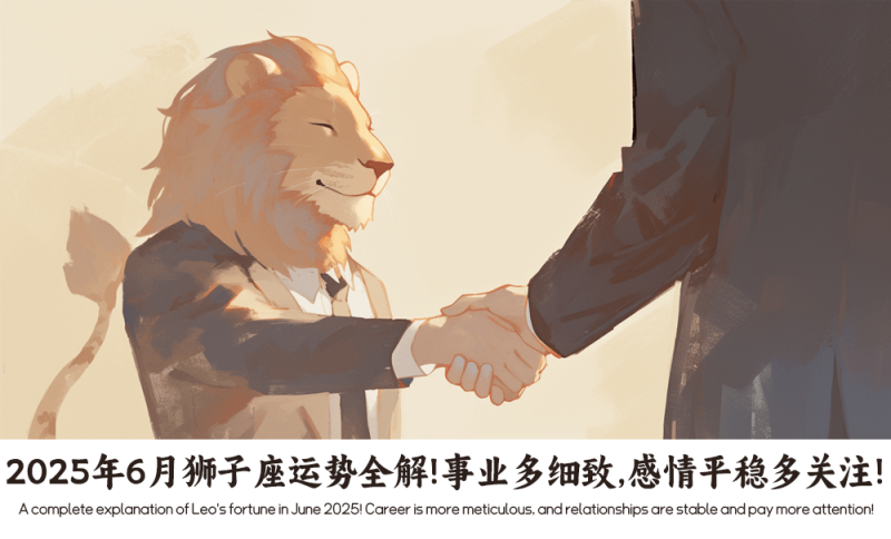 2025年6月狮子座运势