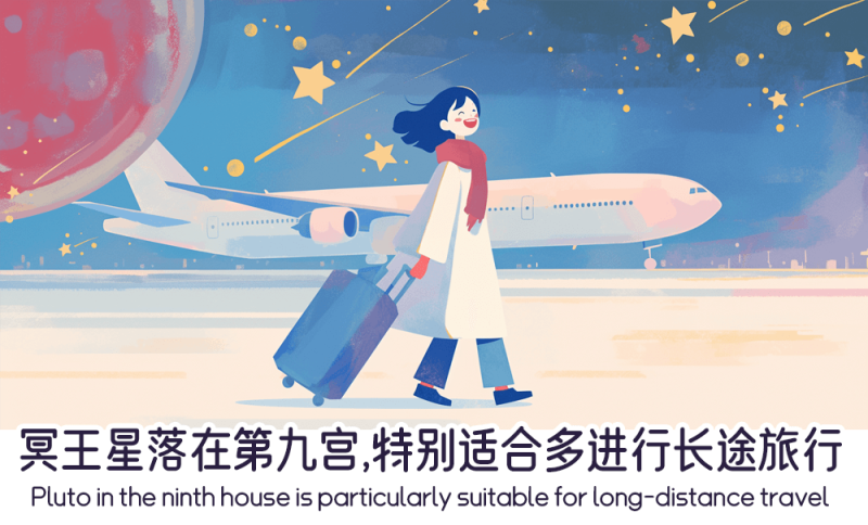 冥王星落在第九宫为什么很适合旅行