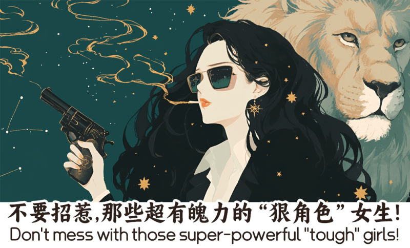 “狠角色”星座女生!