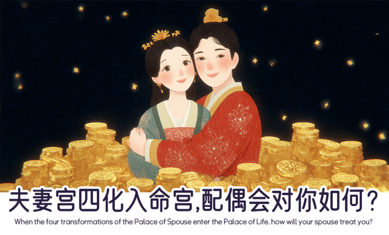 夫妻宫四化入命宫时配偶会对你如何