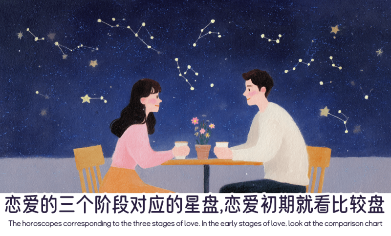 恋爱的三个阶段对应的星盘