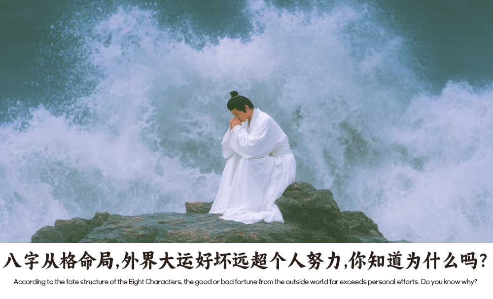 八字从格命局，外界大运好坏远超个人努力，你知道为什么吗？