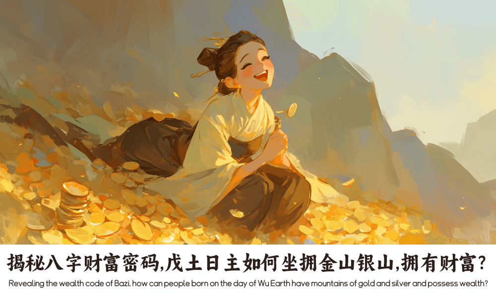 揭秘八字财富密码，戊土日主如何坐拥金山银山，拥有财富？