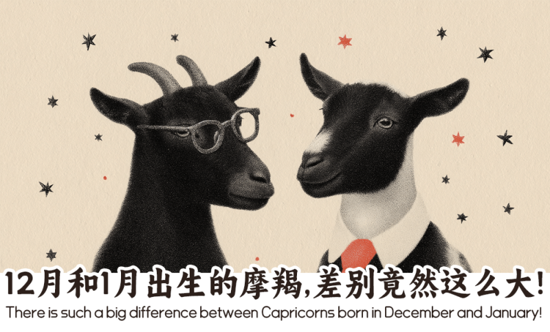 12月和1月出生的摩羯