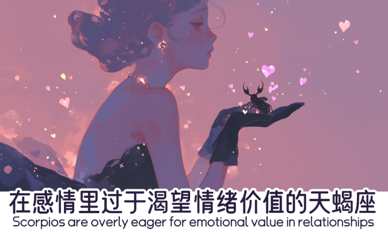 在感情里过于渴望情绪价值的天蝎座