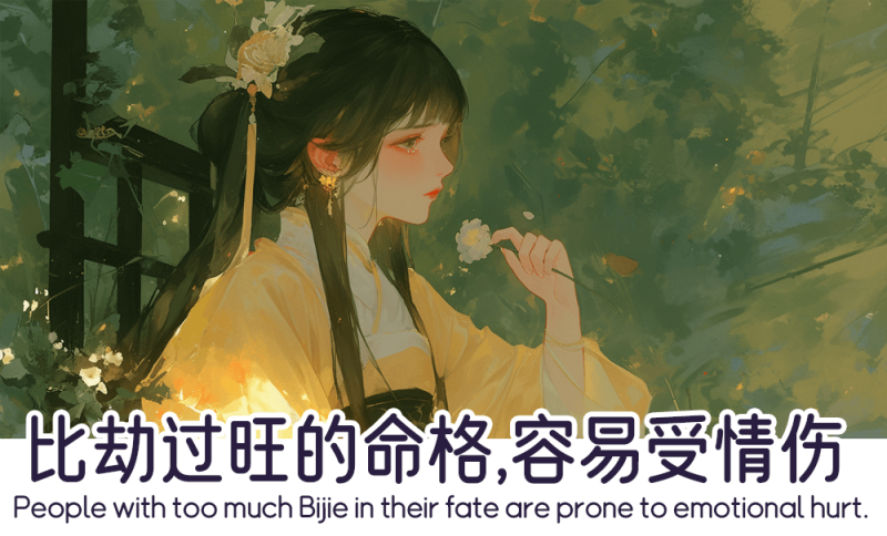 比劫过旺的命格为什么容易受情伤   
