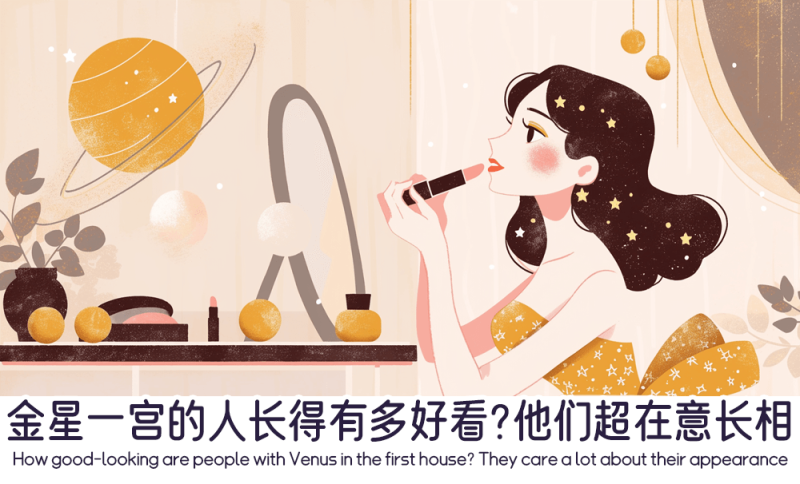 金星一宫的人长得有多好看