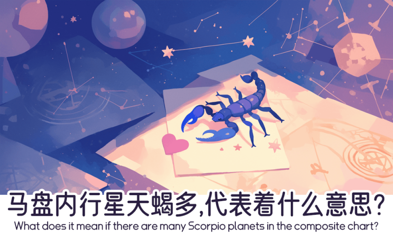 马盘内行星天蝎多代表着什么