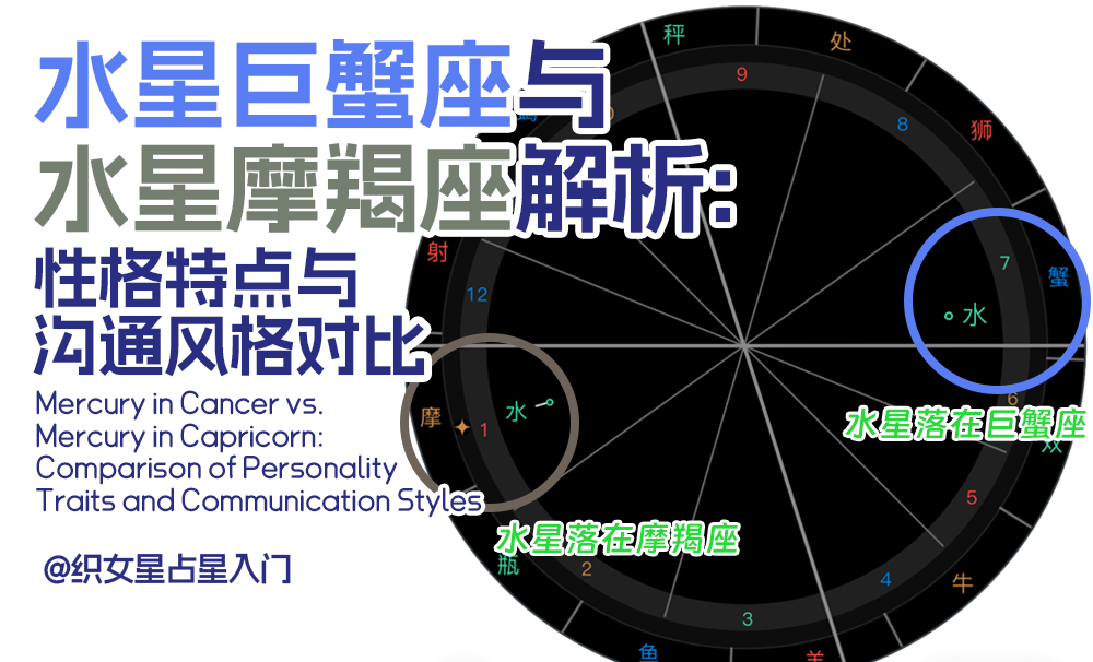 水星巨蟹座与水星摩羯座解析：性格特点与沟通风格对比