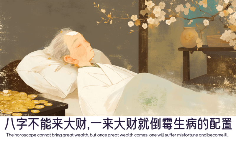 八字不能来大财的配置