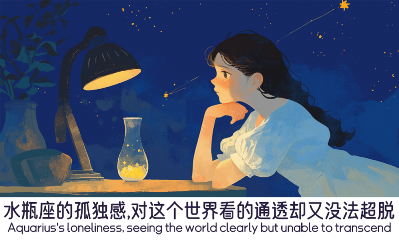 水瓶座的孤独感