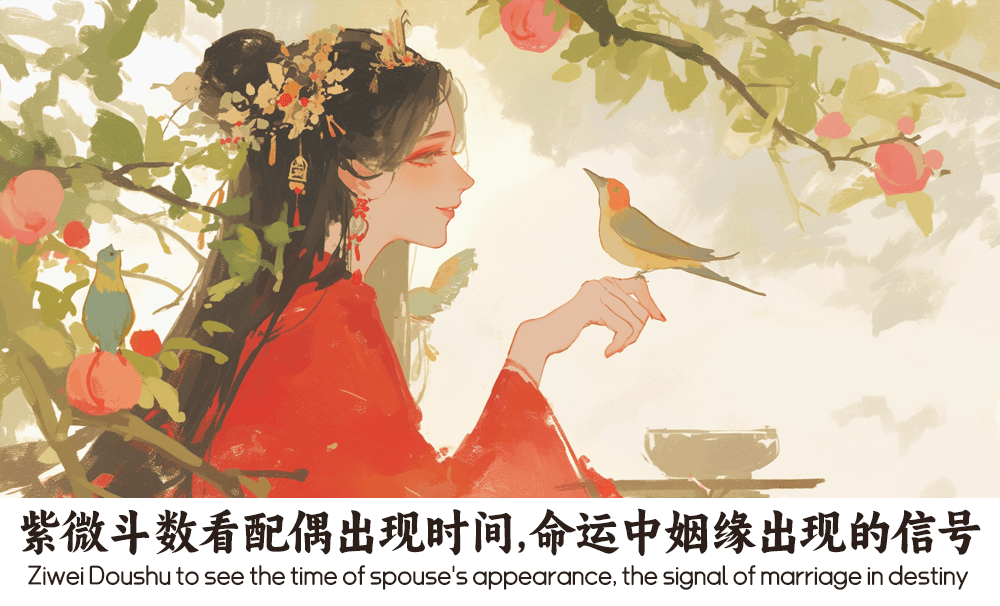 紫微斗数看配偶出现时间，命运中姻缘出现的信号