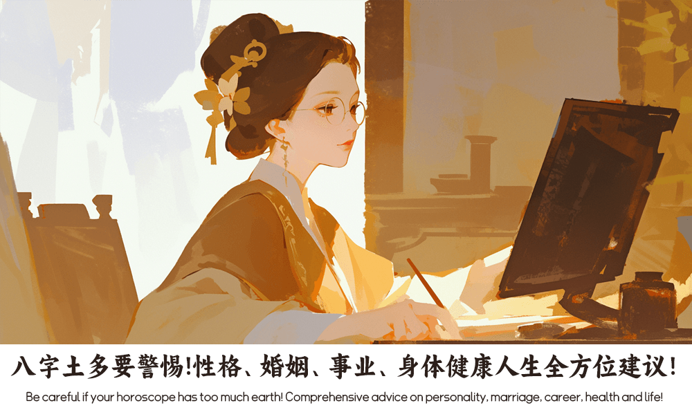 八字土多要警惕！性格、婚姻、事业、身体健康人生全方位建议！