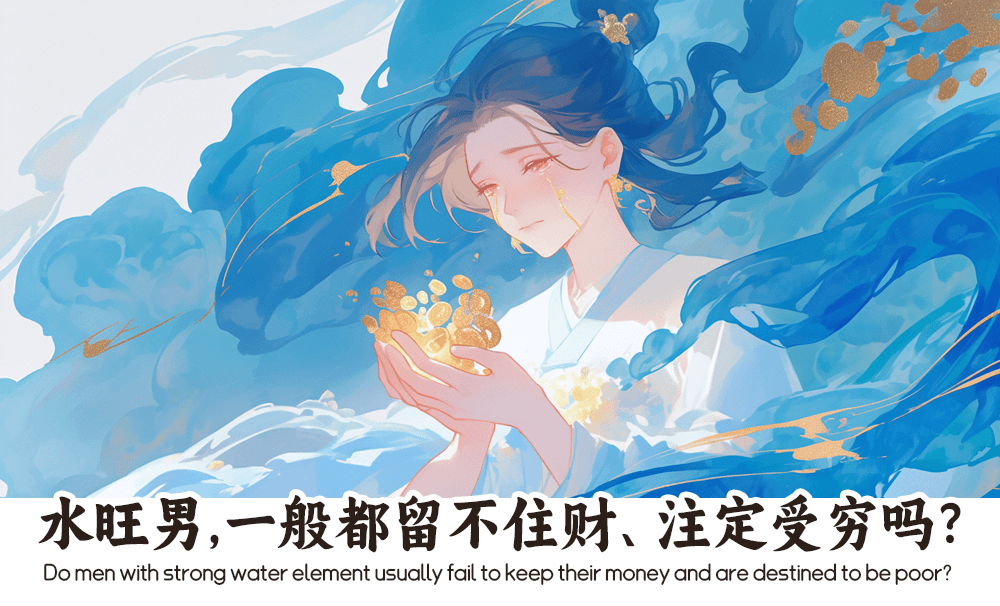 水旺男，一般都留不住财、注定受穷吗？