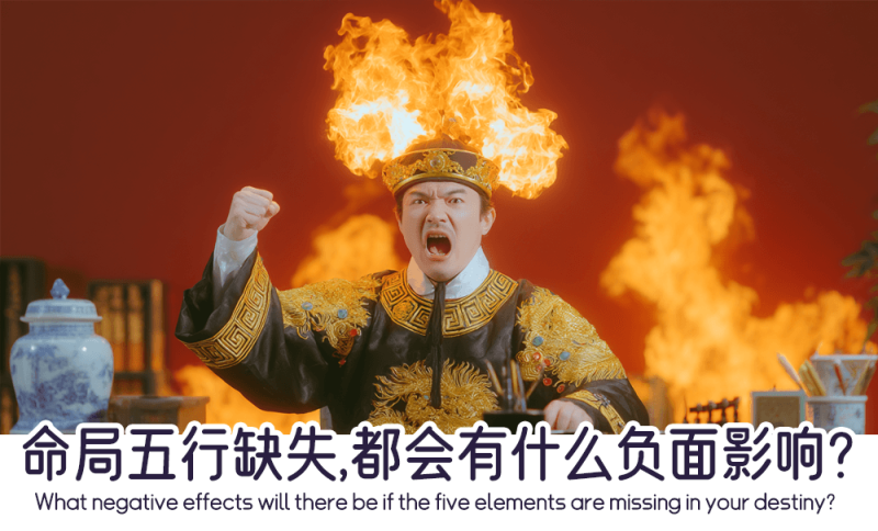 命局五行缺失会有什么负面影响？