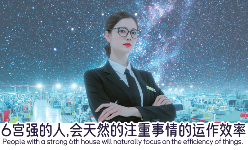 6宫强的人为什么注重效率
