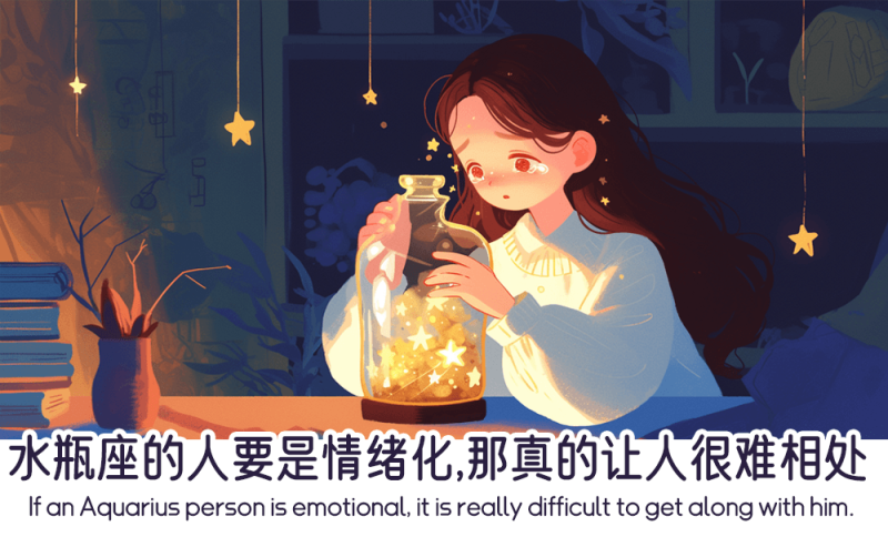 水瓶座的人如果情绪化