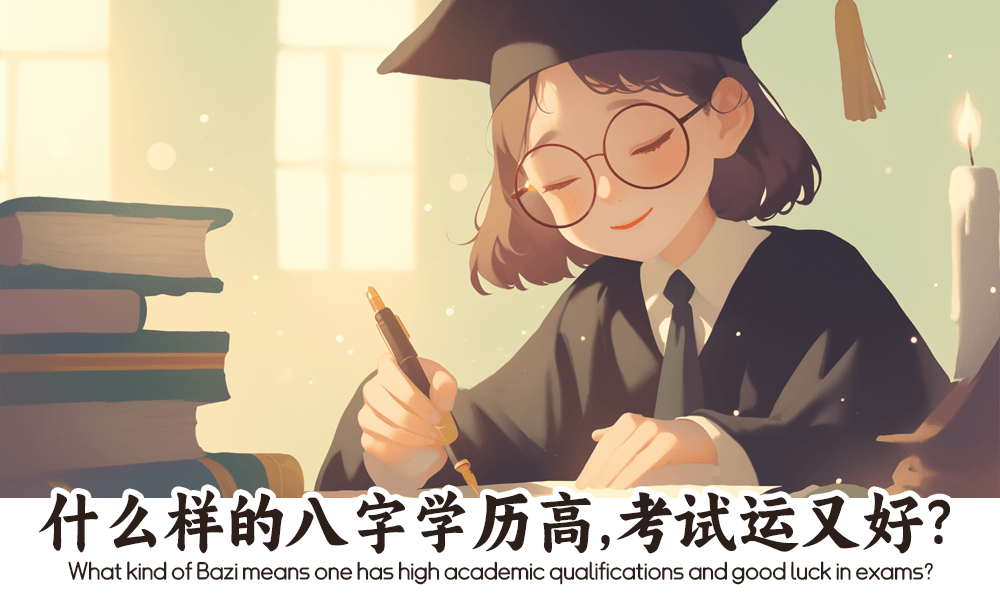 什么样的八字学历高，考试运又好？