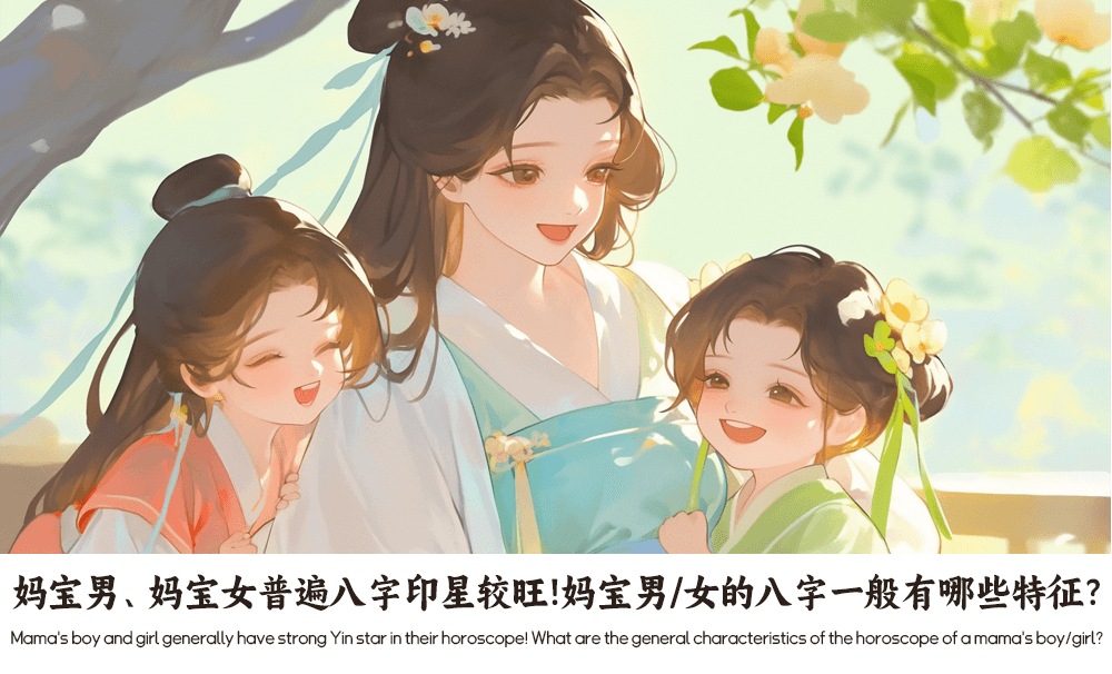 妈宝男、妈宝女普遍八字印星较旺！妈宝男/女的八字一般有哪些特征？