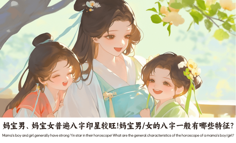 妈宝男、妈宝女普遍八字印星较旺