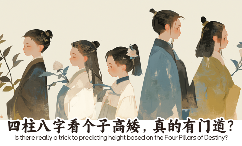 四柱八字看个子高矮