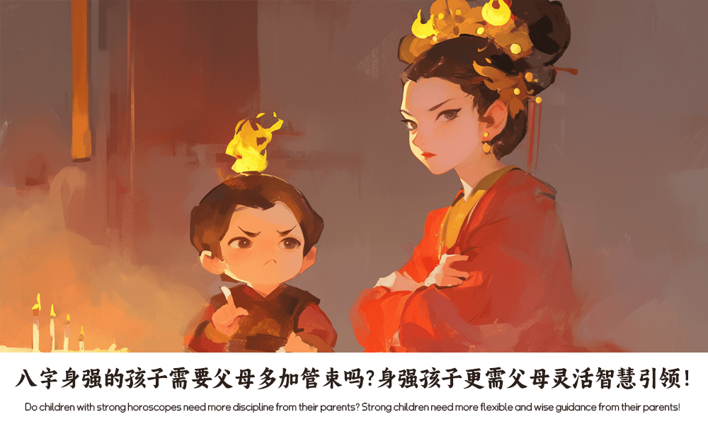 八字身强的孩子需要父母多加管束吗？身强孩子更需父母灵活智慧引领！