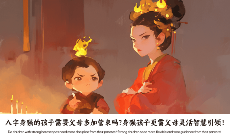 八字身强的孩子