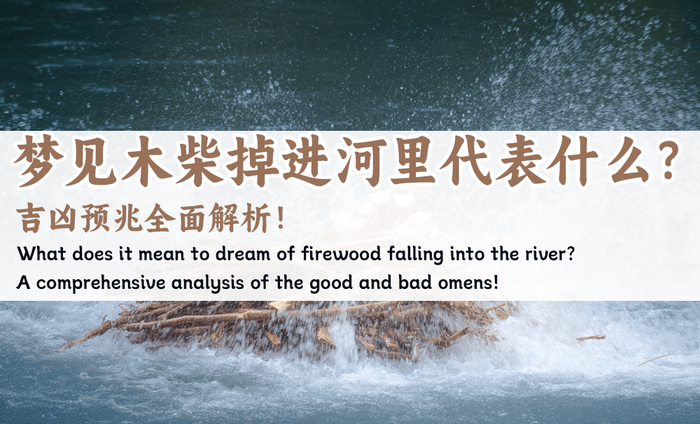 梦见木柴掉进河里代表什么？吉凶预兆全面解析！