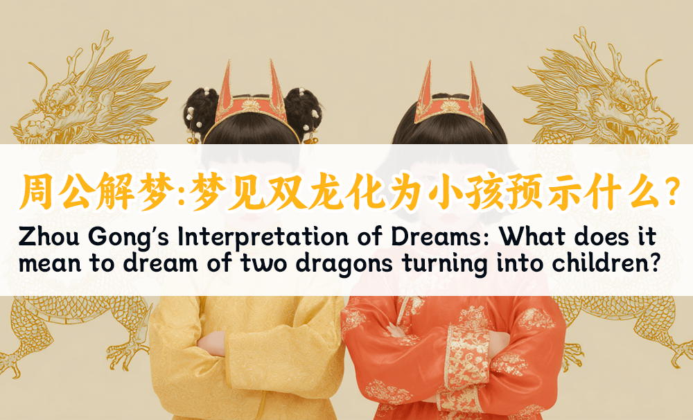 周公解梦：梦见双龙化为小孩预示什么？