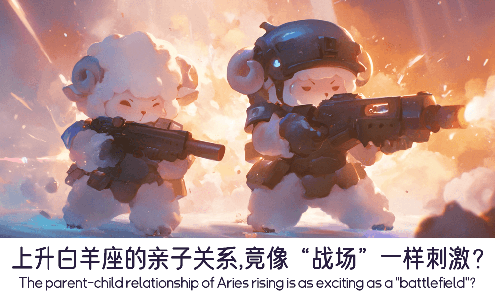 上升白羊座的亲子关系，竟像“战场”一样刺激？