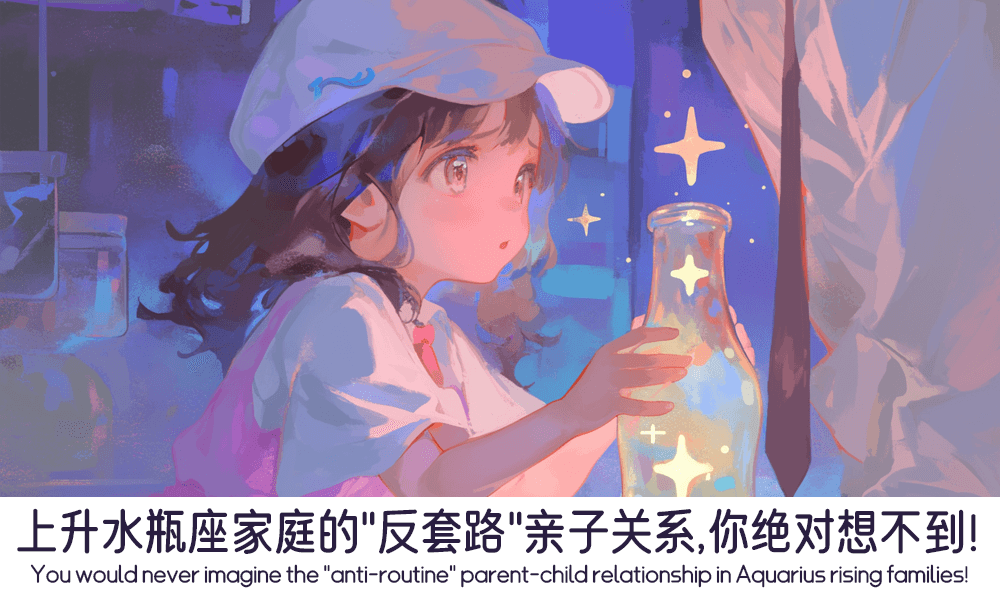 上升水瓶座家庭的“反套路”亲子关系，你绝对想不到！
