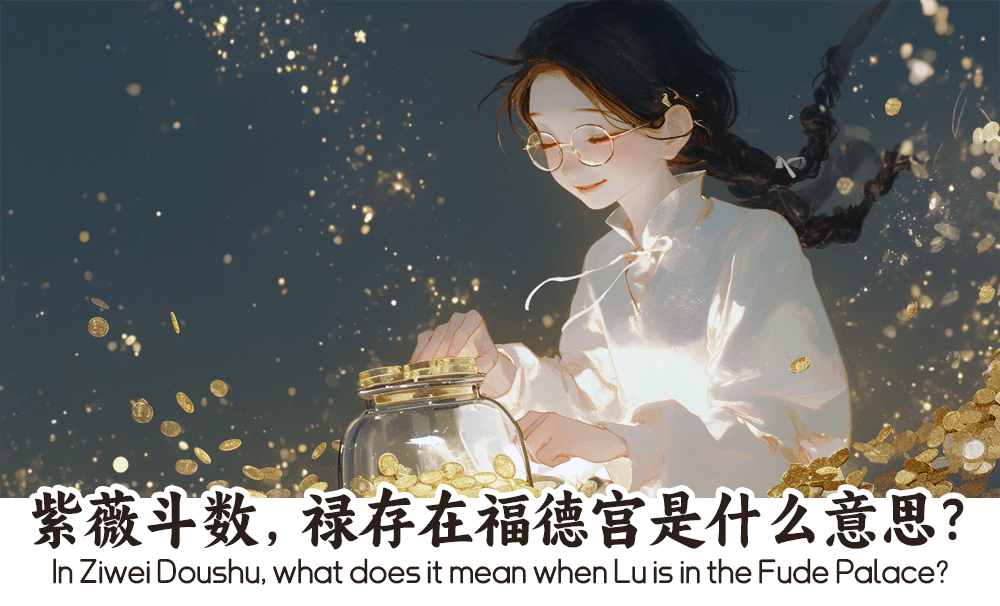 紫薇斗数，禄存在福德宫是什么意思？